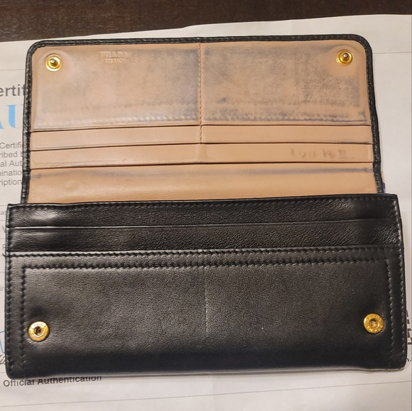 Prada Midnight Leather Wallet - Picture 9 of 10